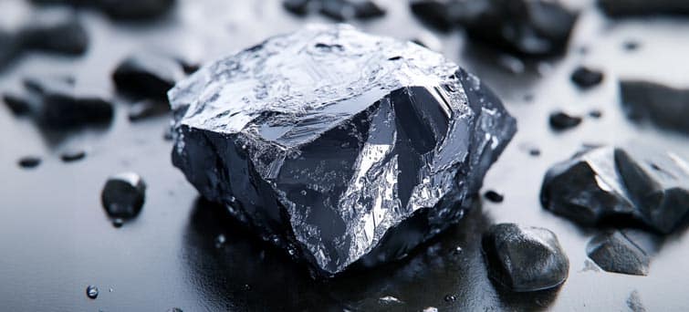 a piece of metal sitting on top of a table